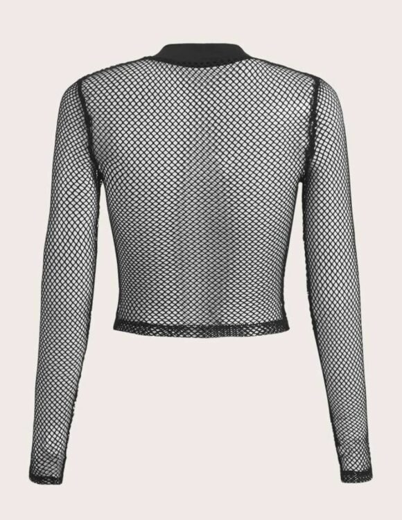 VN122 top de malla y estampado - Image 2