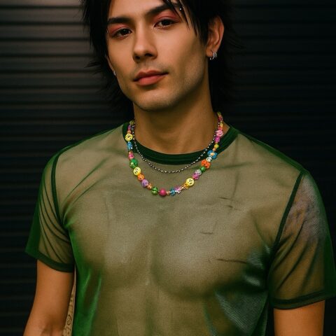 AR1 CAMISA TRANSPARENTE VERDE