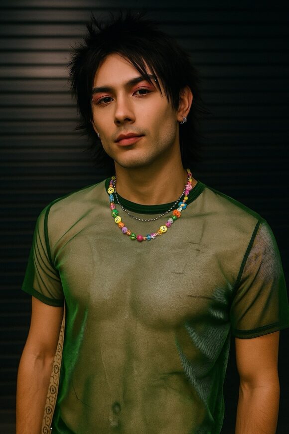AR1 CAMISA TRANSPARENTE VERDE