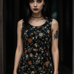 VESTIDO DE ROSAS