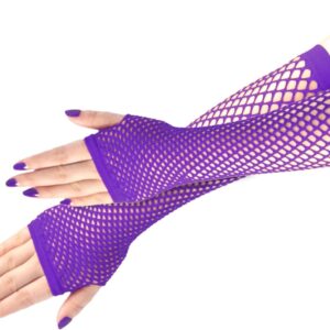 Guantes de malla sin dedo de colores - GP13