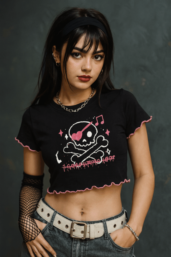 SP27 TOP GÓTICO DE CALAVERA