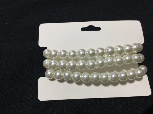 VN62 PULSERA DE PERLITAS Y DIAMANTES (FANTASÍA) - Image 2