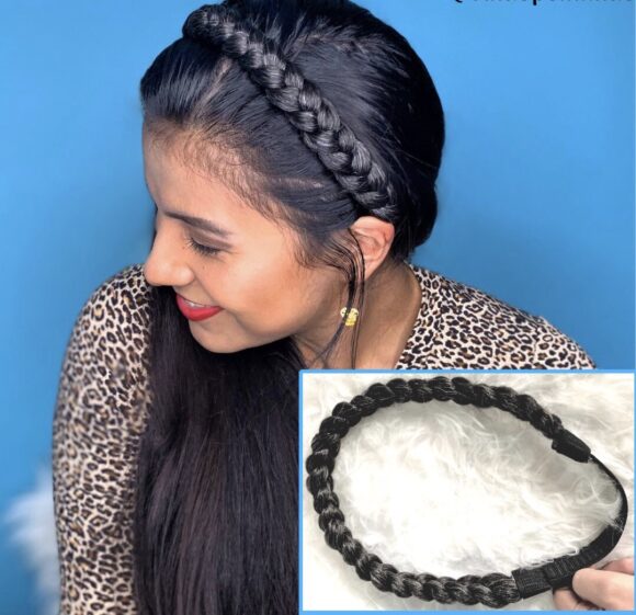 VN285 DIADEMA EN FORMA DE TRENZA