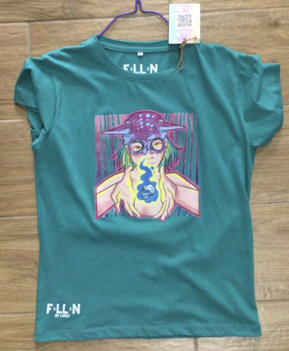 LC2 CAMISA TURQUESA FXLLEN FUEGO DE LA VIDA - Image 2