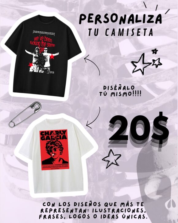 Camisetas personalizadas - Bajo pedido