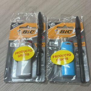 Encendedores BIC + Pluma