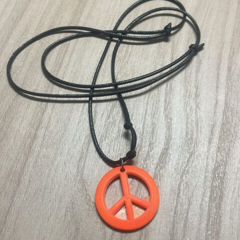 Collar con símbolo Hippie (pequeño)