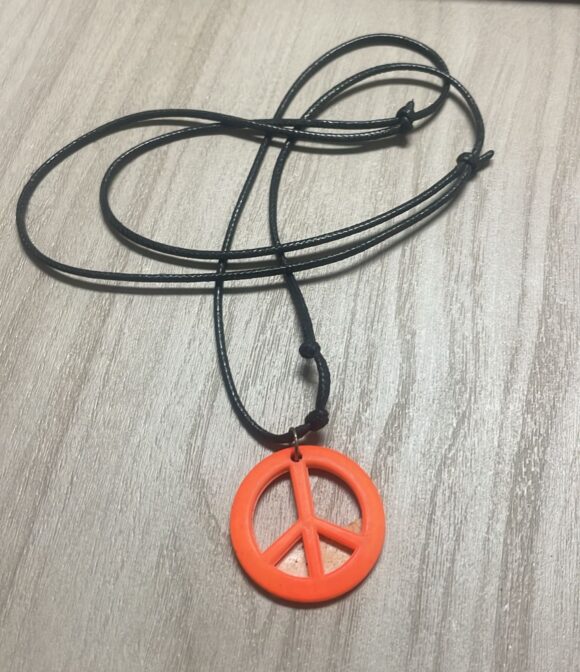Collar con símbolo Hippie (pequeño)