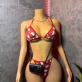 Bikini de Hello Kitty Rojo - 2 piezas - GP49 - Image 3