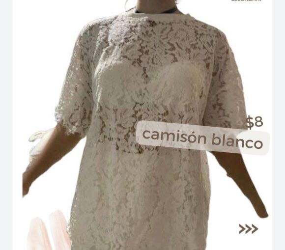 Camisón blanco