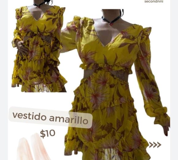 Vestido Amarillo
