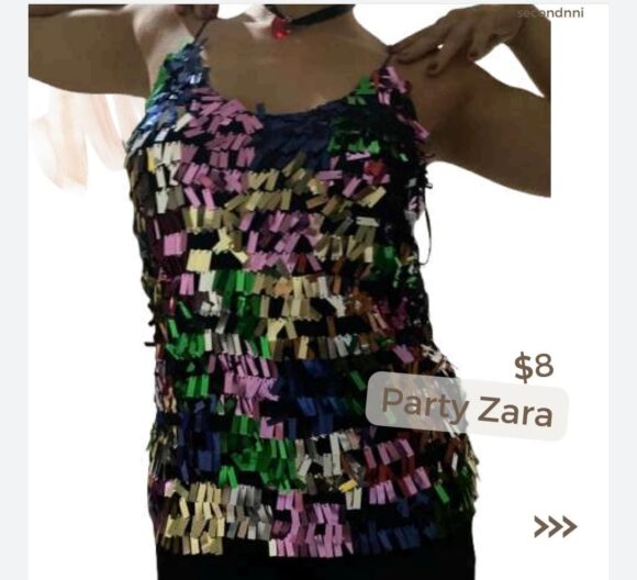Blusa Party Zara
