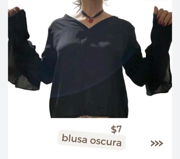 Blusa oscura