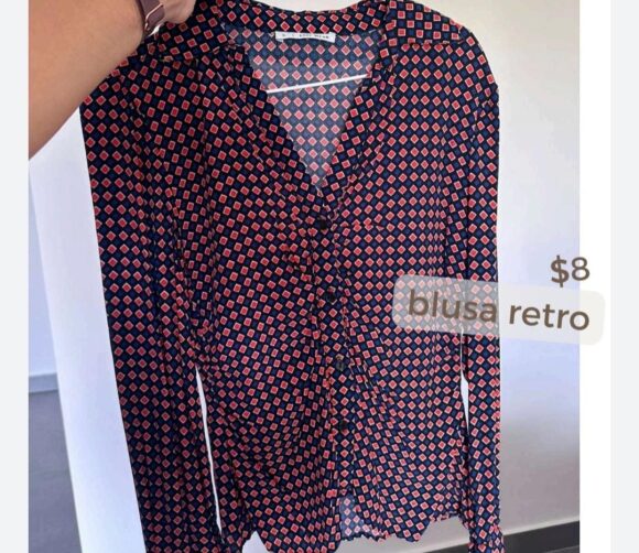 Blusa retro