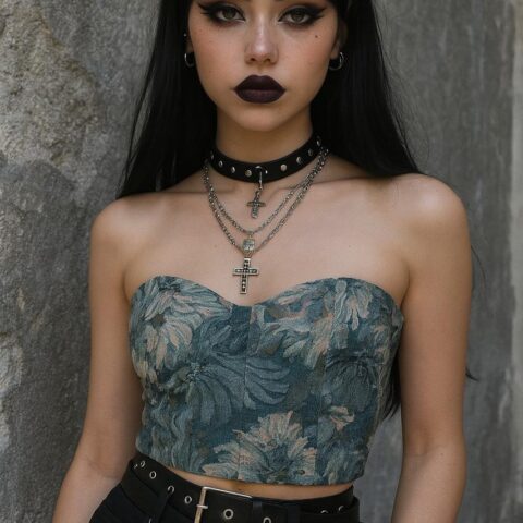 Top de flores