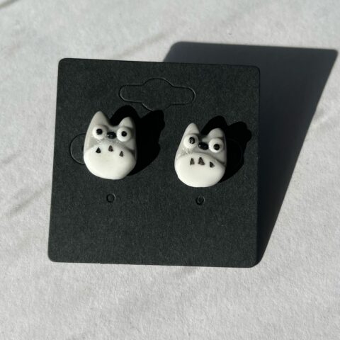 Aretes Totoro porcelana SP57