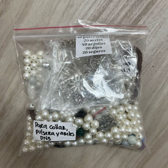 kit para collar, pulseras y aretes DN5