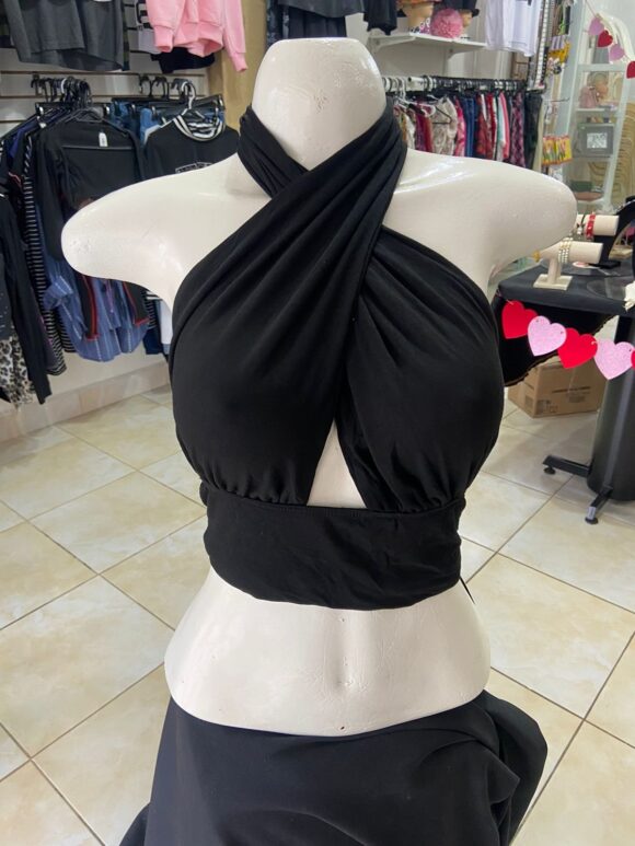 top negra corte egipcio GP78