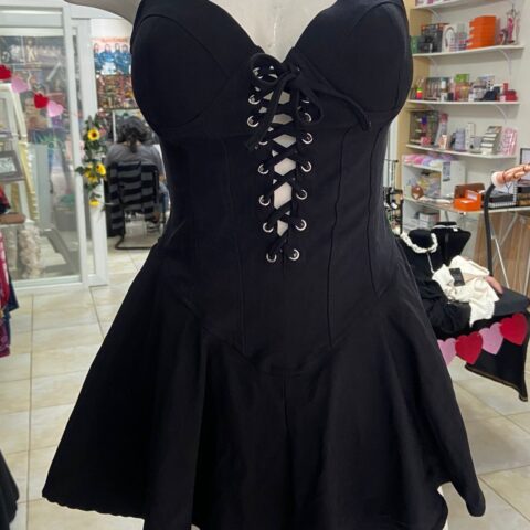Vestido con short tipo corset M GP75