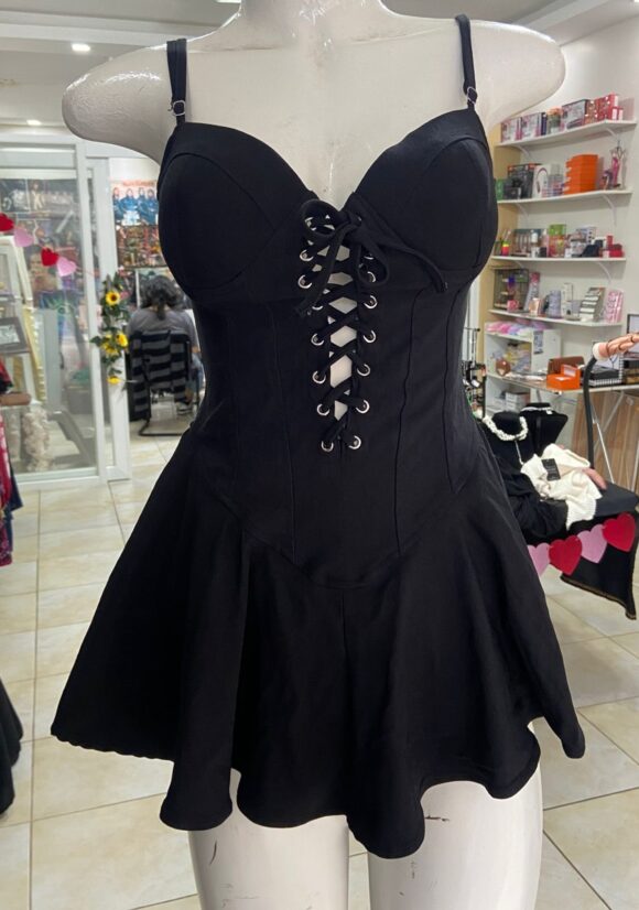 Vestido con short tipo corset M GP75