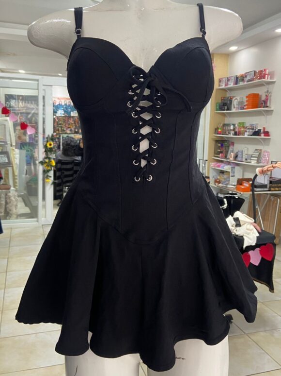 Vestido con short tipo corset M GP75 - Image 2