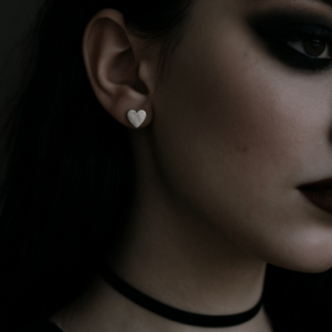 vn1011 Aretes de corazón
