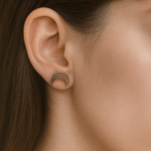 vn1034 Aretes de media luna