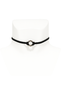 vn1001 Choker fino con argolla
