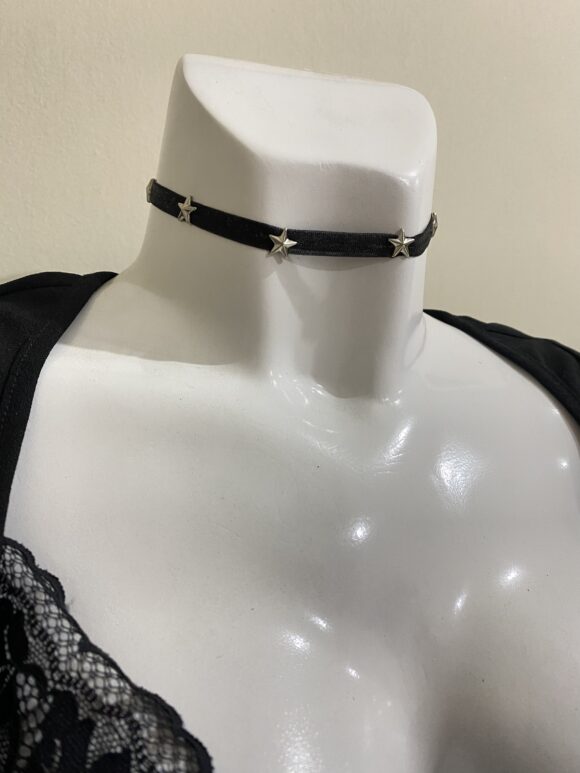 VN978 Choker STAR - choker fino con estrellas - Image 2