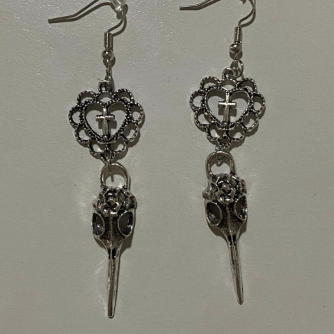 vn1038 Pendientes old memories in roses