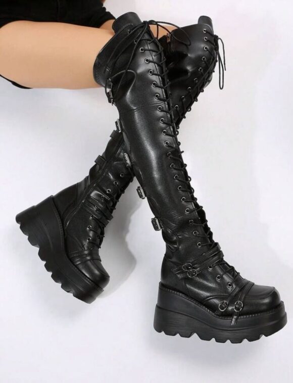 GP61 Botas altas negras T/41 - Image 4