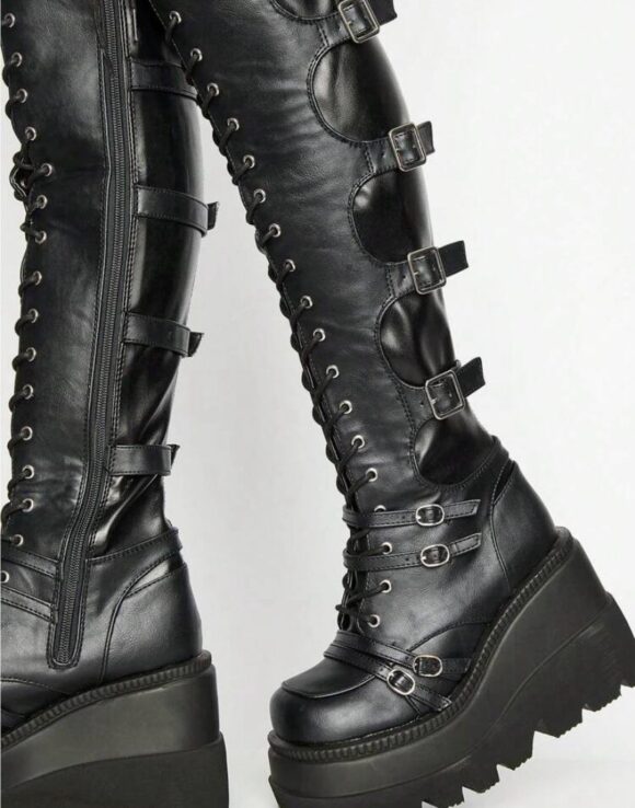 GP61 Botas altas negras T/41 - Image 5