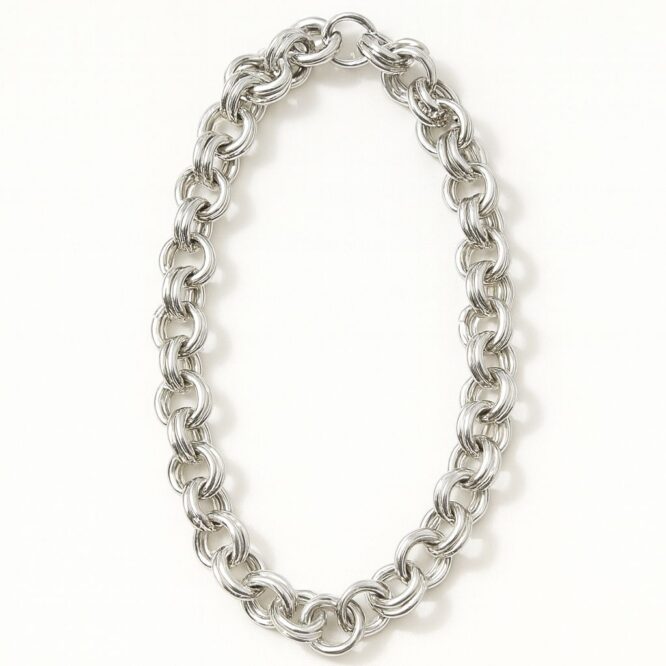 VN1054 Pulsera de Aros Entrelazados