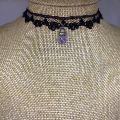 VN1064 Choker Purple Drop