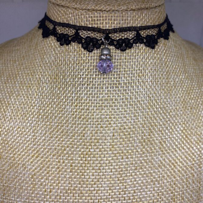 VN1064 Choker Purple Drop