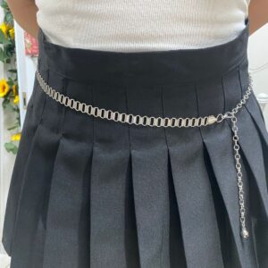 VN1077 Cinturón de Uniones Rectangulares finas