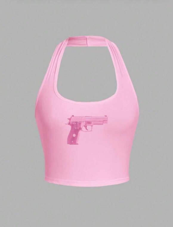 GP87 Top Rosa de Pistola M/L - Image 2