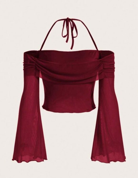 GP91 Top Strapless Vino M/L - Image 2