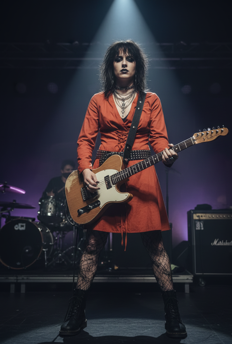 vn1159 Vestido Midi Cobre T/L - Image 2