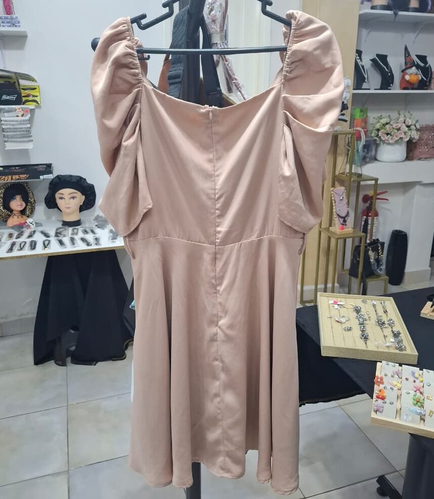 VN1148 Vestido Palo de Rosa L - Image 2