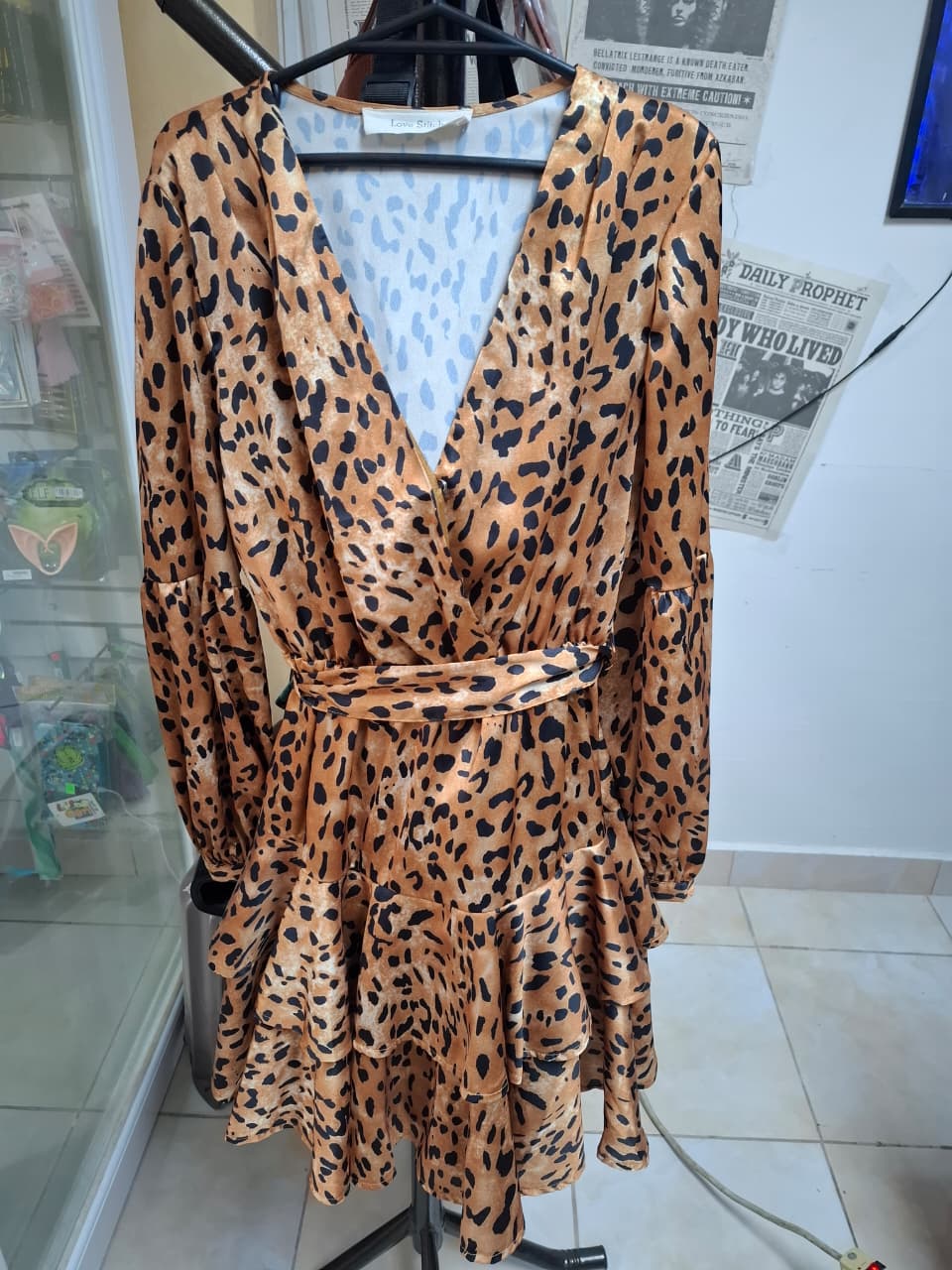 VN1154 Vestido Animal Print de Leopardo M/L - Image 2