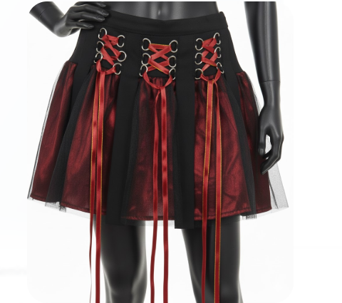 GP1 Falda Tutú Carmesí T/M