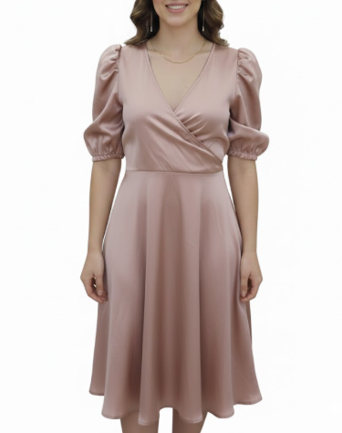 VN1148 Vestido Palo de Rosa L