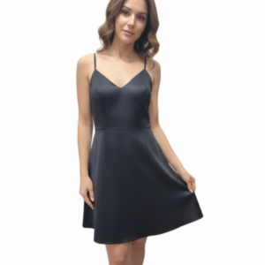 VN1147 Vestido Negro Sin Mangas L