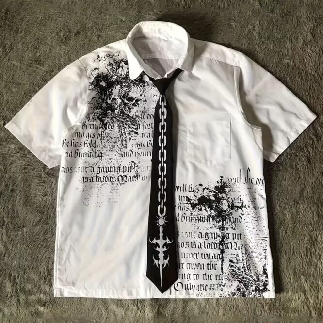 VN1182 Camiseta con Corbata T/M
