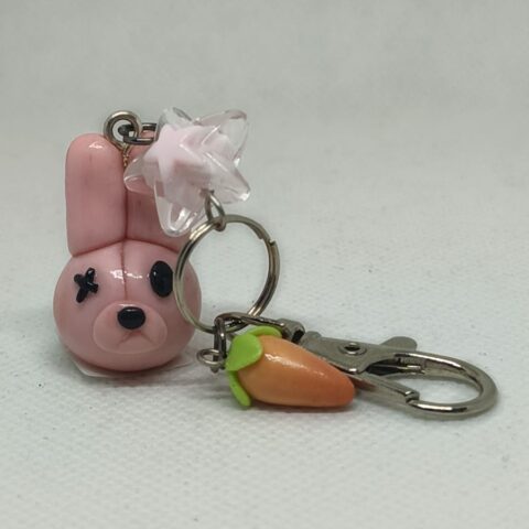 SP63 llavero de Conejo Rosa