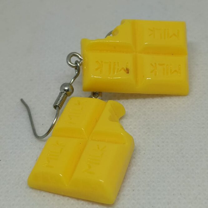 SP94 Aretes Chocolate Blanco