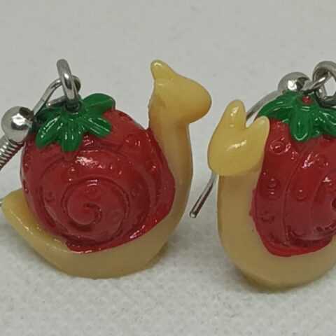 SP115 Aretes Caracol de Rosa