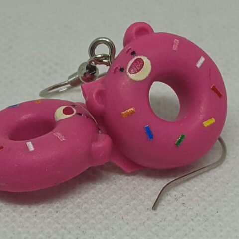 SP122 Aretes Donnuts Morada